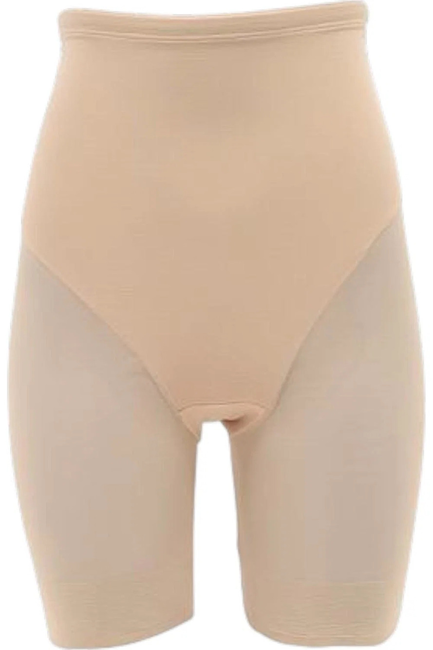 Rhonda Shear Women's Smoothing Longline Panty Beige - Regular